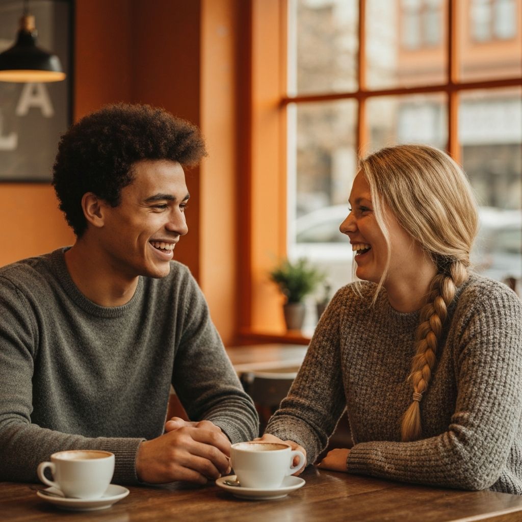 Conversación informativa sobre hábitos alimentarios